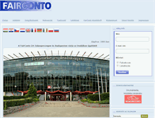 Tablet Screenshot of fairconto.hu